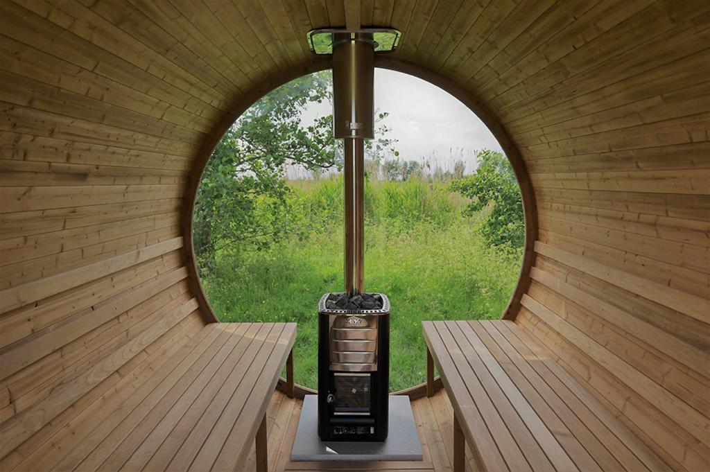 B&B 'Hof Baaiweg' Met Barrelsauna Zoutelande Ngoại thất bức ảnh